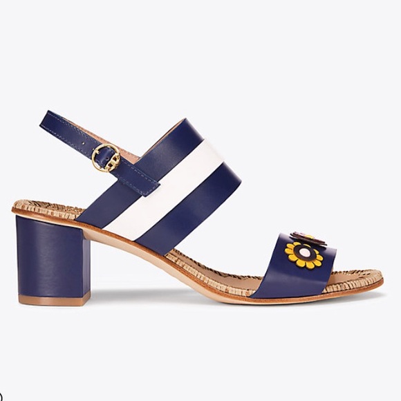 NWT Tory Burch Marquette two band heel sandal, 8 - Picture 3 of 7